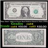 Image 1 : *Star Note* 2003 $1 Green Seal Federal Reserve Note (FRN) Grades Choice CU