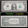 Image 1 : *Star Note* 2003 $1 Green Seal Federal Reserve Note (FRN) Grades CU Details