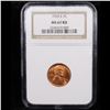 Image 2 : ***Auction Highlight*** NGC 1953-s Lincoln Cent 1c Graded ms67 rd By NGC (fc)