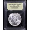 Image 4 : ***Auction Highlight*** 1889-p vam 30 Morgan Dollar $1 Graded GEM+ Unc By USCG (fc)