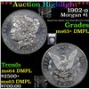 Image 1 : ***Auction Highlight*** 1902-o Morgan Dollar $1 Graded Select Unc+ DMPL By USCG (fc)