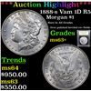 Image 1 : ***Auction Highlight*** 1888-s Vam 1D R5 Morgan Dollar $1 Graded Select+ Unc By USCG (fc)