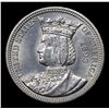 Image 2 : ***Auction Highlight*** 1893 Isabella Isabella Quarter 25c Graded Select+ Unc By USCG (fc)