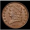 Image 2 : ***Auction Highlight*** 1832 Cohen-1 R3 Classic Head half cent 1/2c Graded Select Unc BN By USCG (fc