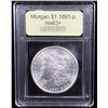 Image 4 : ***Auction Highlight*** 1891-p Morgan Dollar $1 Graded Select+ Unc By USCG (fc)