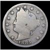 Image 2 : ***Auction Highlight*** 1885 Liberty Nickel 5c Graded vg+ By USCG (fc)