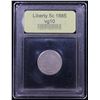 Image 4 : ***Auction Highlight*** 1885 Liberty Nickel 5c Graded vg+ By USCG (fc)
