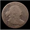 Image 2 : *Highlight Of Entire Auction* 1799 S-189 Draped Bust Large Cent 1c Graded g+ By USCG (fc)