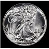 Image 2 : ***Auction Highlight*** 1940-p Walking Liberty Half Dollar 50c Graded GEM++ Unc By USCG (fc)