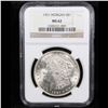 Image 2 : NGC 1921-p Morgan Dollar $1 Graded ms62 By NGC