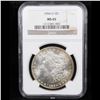 Image 2 : NGC 1904-o Morgan Dollar $1 Graded ms65 By NGC