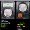 Image 1 : PCGS 1884-o Morgan Dollar $1 Graded ms63 By PCGS