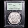 Image 2 : PCGS 1884-o Morgan Dollar $1 Graded ms63 By PCGS