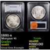Image 1 : PCGS 1881-s Morgan Dollar $1 Graded ms65 By PCGS