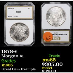 1878-s Morgan Dollar $1 Graded By PCI