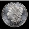 Image 2 : 1880-s Morgan Dollar $1 Grades GEM+ Unc