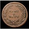 Image 3 : 1863 Liberty Cap Civil War Token 1c Grades vf++