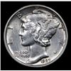 Image 2 : 1927-p Mercury Dime 10c Grades Select+ Unc