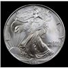 Image 2 : 1994 Silver Eagle Dollar $1 Grades Mint State