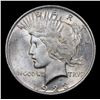 Image 2 : 1923-p Rainbow Toned Peace Dollar $1 Grades Select+ Unc