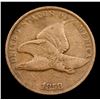 Image 2 : 1858 SL Flying Eagle Cent 1c Grades vf+