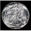 Image 2 : 1942-p Walking Liberty Half Dollar 50c Grades Unc Details