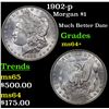 Image 1 : 1902-p Morgan Dollar $1 Grades Choice+ Unc