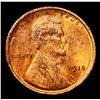 Image 2 : 1918-p Lincoln Cent 1c Grades Gem+ Unc RB
