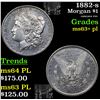 Image 1 : 1882-s Morgan Dollar $1 Grades Select Unc+ PL