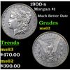 Image 1 : 1900-s Morgan Dollar $1 Grades Select Unc