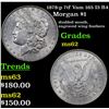 Image 1 : 1878-p 7tf Vam 165 I3 R4 Morgan Dollar $1 Grades Select Unc