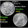 Image 1 : 1926-s Peace Dollar $1 Grades Select Unc