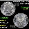 Image 1 : 1904-o Vam 2A Morgan Dollar $1 Grades Choice+ Unc