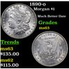 Image 1 : 1890-o Morgan Dollar $1 Grades Select Unc