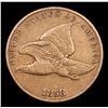 Image 2 : 1858 SL Flying Eagle Cent 1c Grades xf