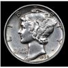 Image 2 : 1936-s Mercury Dime 10c Grades Choice AU/BU Slider