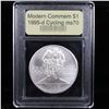 Image 2 : 1995-d Olympics Cycling Modern Commem Dollar $1 Graded ms70, Perfection By USCG