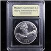 Image 2 : 1999-p Yellowstone Modern Commem Dollar $1 Graded ms70, Perfection By USCG