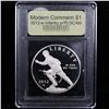 Image 2 : Proof 2012-W Infantry Modern Commem Dollar $1 Graded GEM++ Proof Deep Cameo By USCG