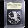 Image 2 : Proof ***Auction Highlight*** 1994-P Pow Museum Modern Commem Dollar $1 Graded GEM++ Proof Deep Came