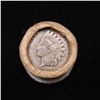 Image 2 : Mixed small cents 1c orig shotgun roll, 1917-s Wheat Cent, 1891 Indian Cent other end,McDnalds Wrapp
