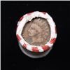 Image 2 : Mixed small cents 1c orig shotgun roll, 1919-s Wheat Cent, 1893 Indian Cent other end, N.F. String &