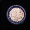 Image 3 : Buffalo Nickel Shotgun Roll in Old Bank Style 'Bell Telephone'  Wrapper 1919 & d Mint Ends Grades