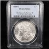 Image 8 : 5 Unc Morgan $1 Graded By PCGS Mixed Dates From The McClaren Collection Grades