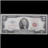 Image 2 : 1963A $2 Red seal United States Note Grades Select CU