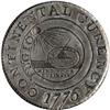 Image 1 : 1776 Continental Currency. CURENCY. Pewter. PCGS MS64