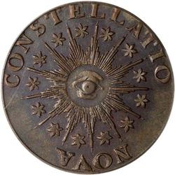 1785 Nova Constellatio. Ptd Rays PCGS MS62 BR