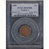 Image 3 : 1886 Indian Head 1C. Variety 2 PCGS MS65RB