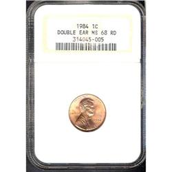 1984 Lincoln 1C. Dbld Ear NGC MS68RD