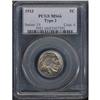 Image 1 : 1913 Buffalo 5C. Type 2 PCGS MS66